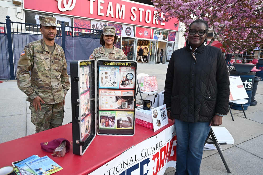 National Guard night at Nationals Park 2024