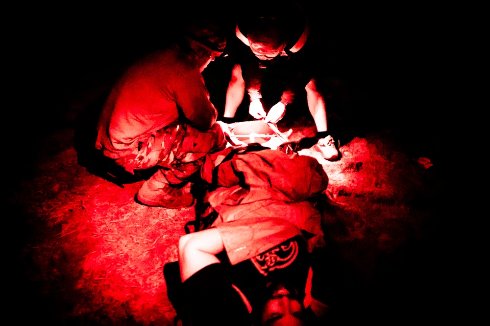 RTI Combat Medic Ambush and Mass Casualty Situational Training Exercise