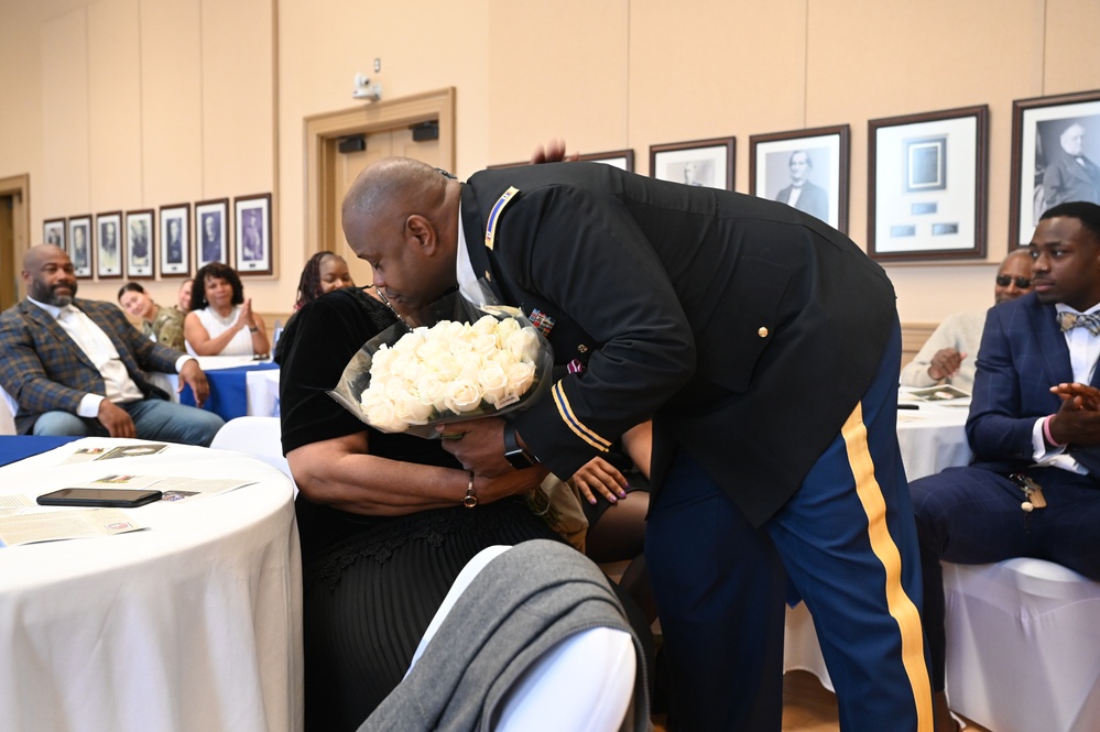 Chief Warrant Officer 5 (CW5) Rendell L. Long retirement ceremony