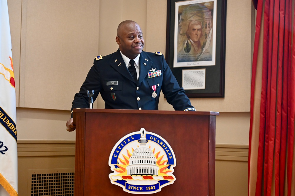 Chief Warrant Officer 5 (CW5) Rendell L. Long retirement ceremony
