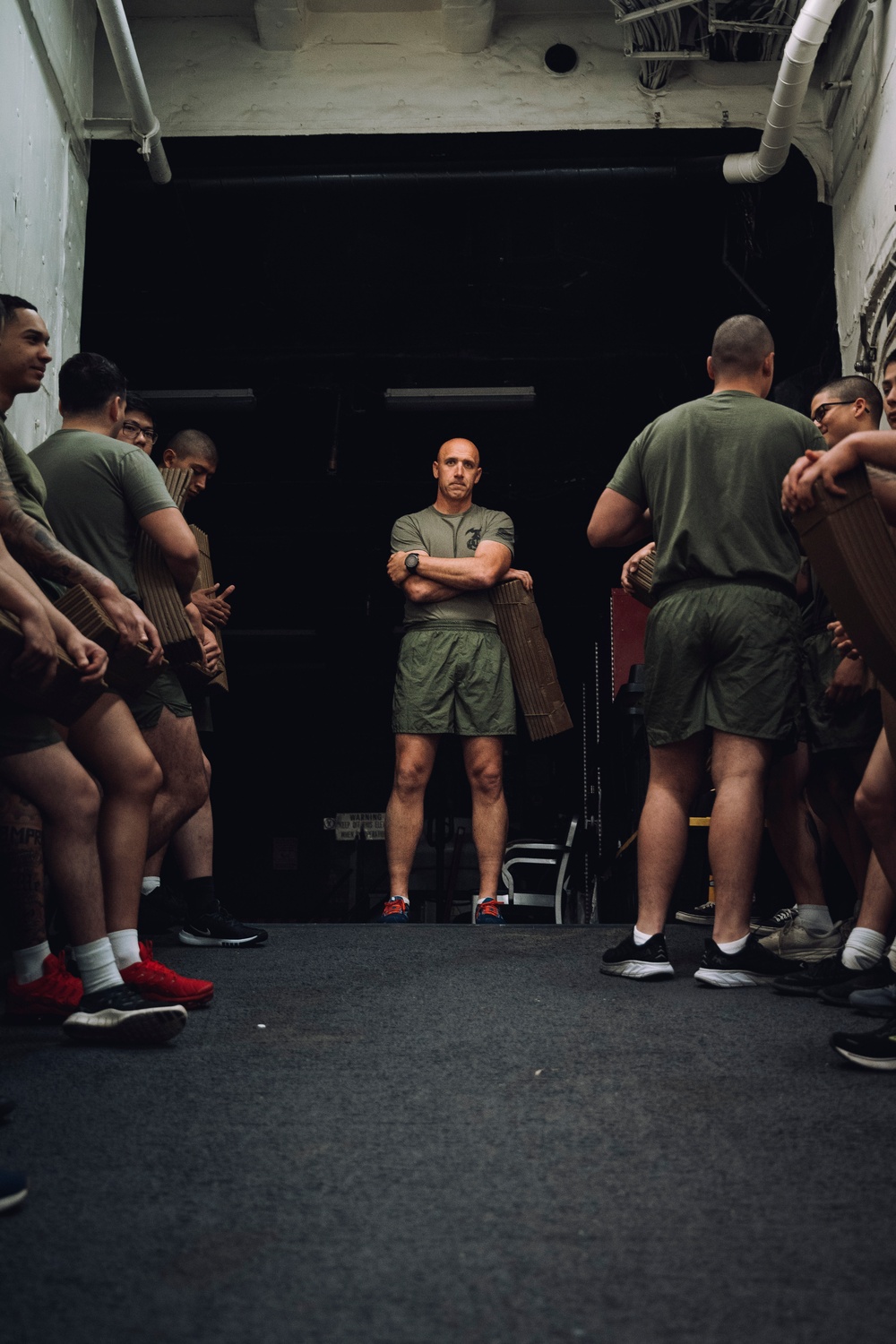 Backbone of the Corps: 15th MEU Conducts NCO PT Aboard USS Boxer