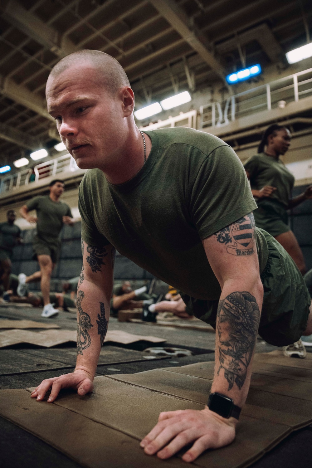 DVIDS - Images - Backbone of the Corps: 15th MEU Conducts NCO PT Aboard ...