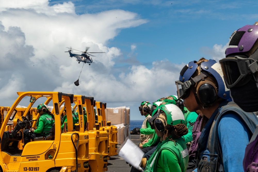 Theodore Roosevelt Vertical Replenishment