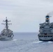 USS Ralph Johnson and USS Howard Conduct Replenishment-at-Sea