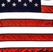 The U.S. Flag Waves On