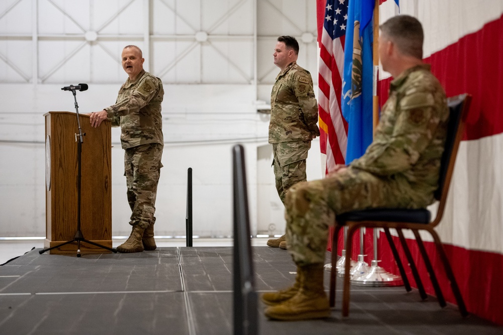 138th Maintenance Squadron assumption of command ceremony