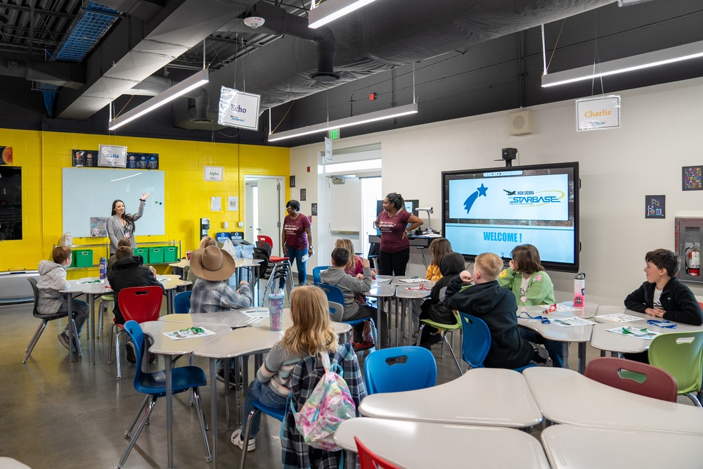 STARBASE High Sierra Hosts STEM Day Camp for Nevada National Guard 4th, 5th and 6th Grade Children