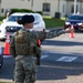 Security forces directs traffic during beyond the horizon air and space show