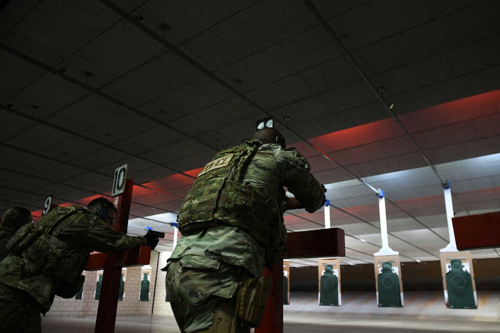 Airmen of the 163d Security Forces Squadron first to qualify on new weapon system