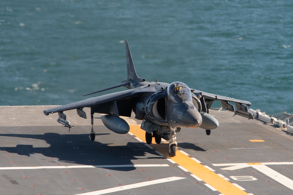 24th MEU Flight Operations on USS Wasp (LHD 1)