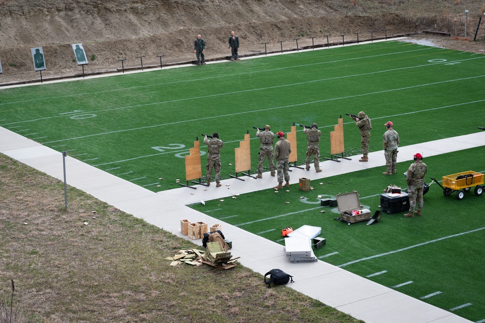 155th Security Forces weapons qualification