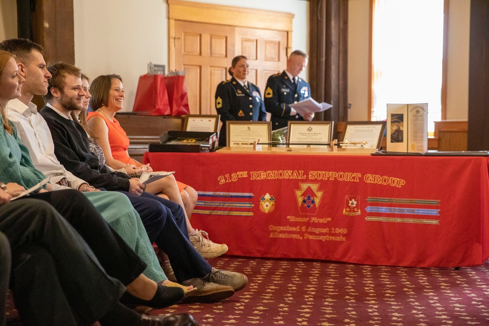 CSM Weiss retirement ceremony