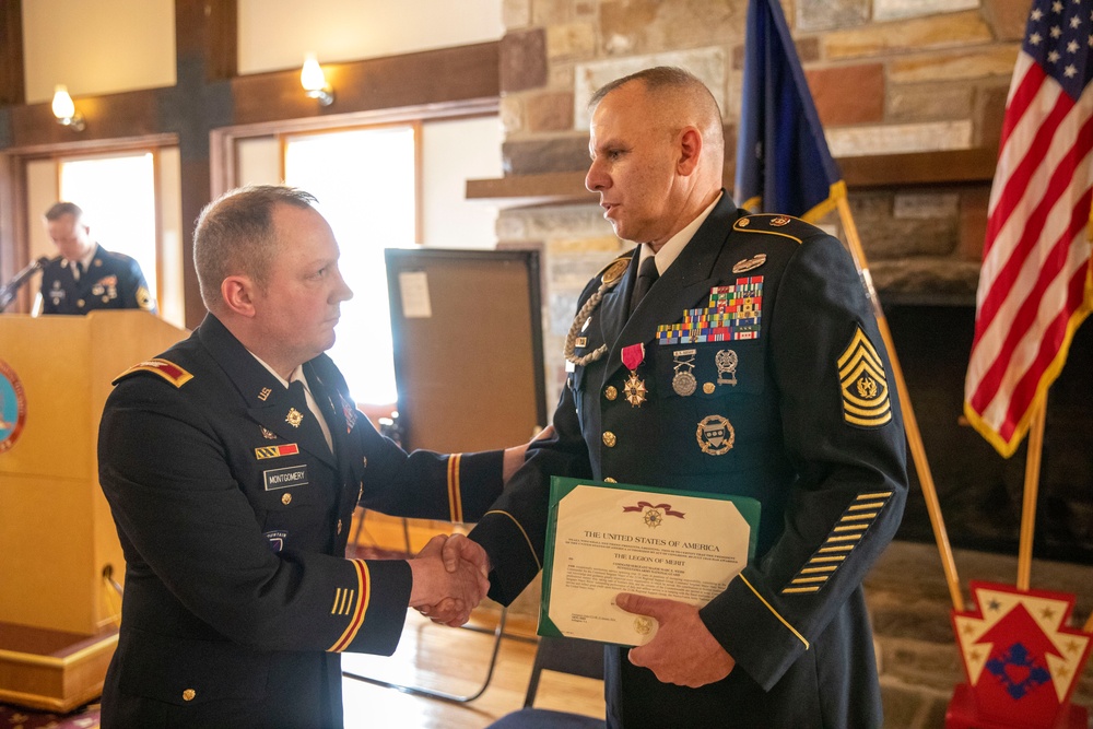 CSM Weiss retirement ceremony