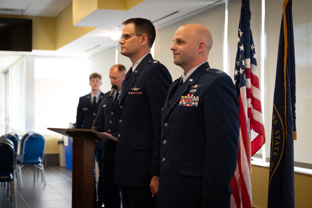 155th Communication Squadron Change of Command