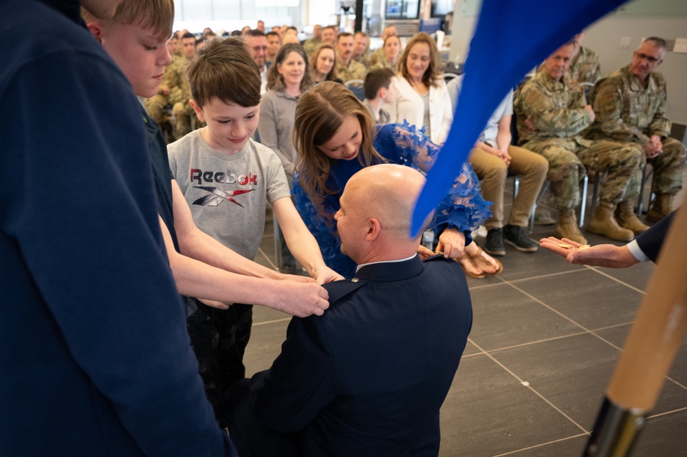 155th Communications Squadron Change of Command