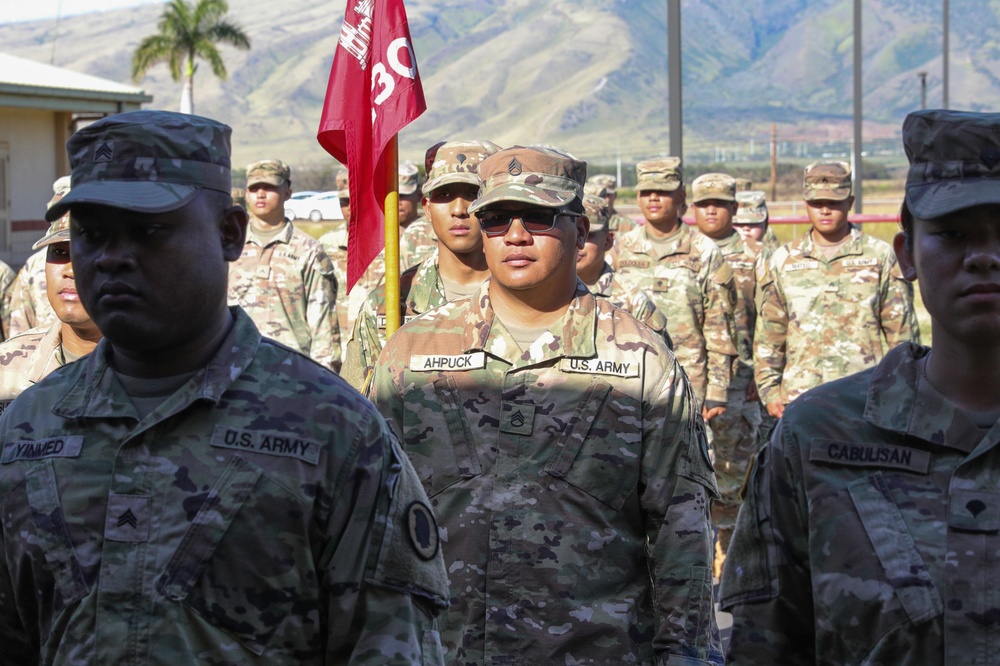Hawaii Army National Guard Soldiers Recognized by Command During Annual Training on Maui