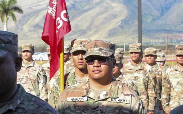 Hawaii Army National Guard Soldiers Recognized by Command During Annual Training on Maui