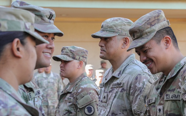 Hawaii Army National Guard Soldiers Recognized by Command During Annual Training on Maui