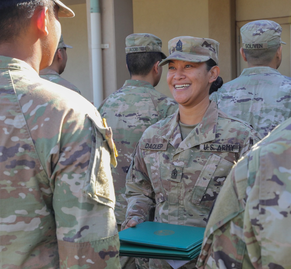 Hawaii Army National Guard Soldiers Recognized by Command During Annual Training on Maui