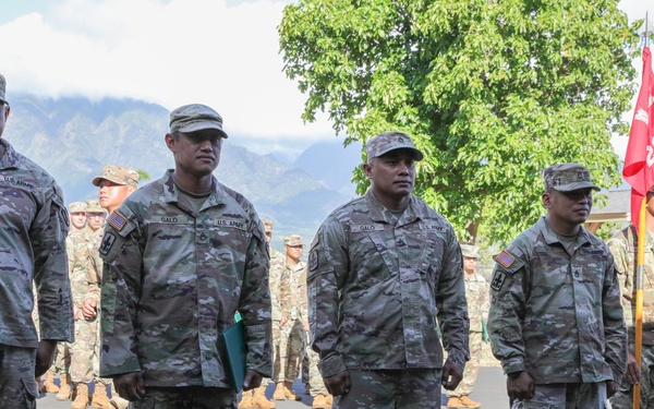 Hawaii Army National Guard Soldiers Recognized by Command During Annual Training on Maui