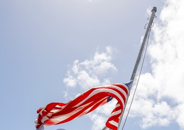 Abraham Lincoln departs from homeport