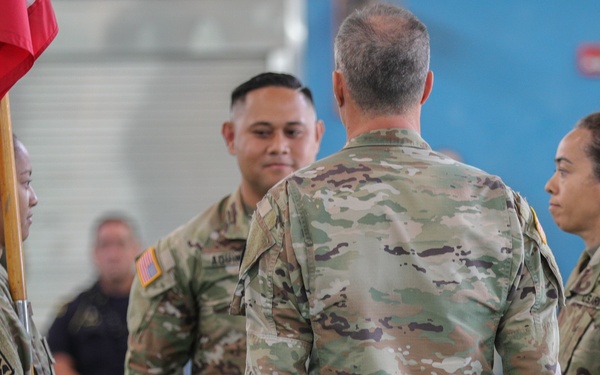 230th Engineer Company Welcomes New Commander