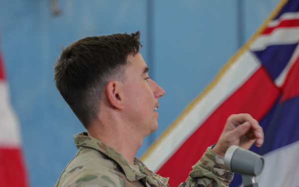 230th Engineer Company Welcomes New Commander