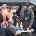 Airman hosts stand