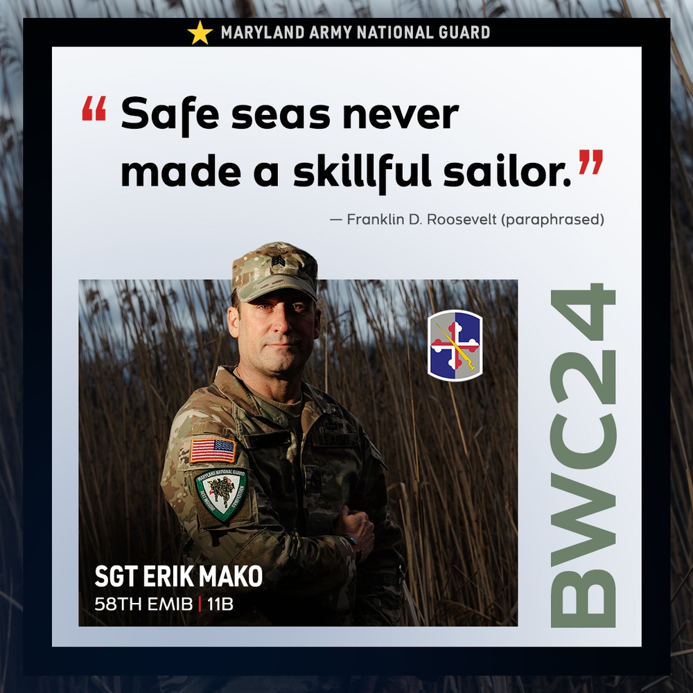 2024 Maryland National Guard Best Warrior Competition - Sgt. Erik Mako