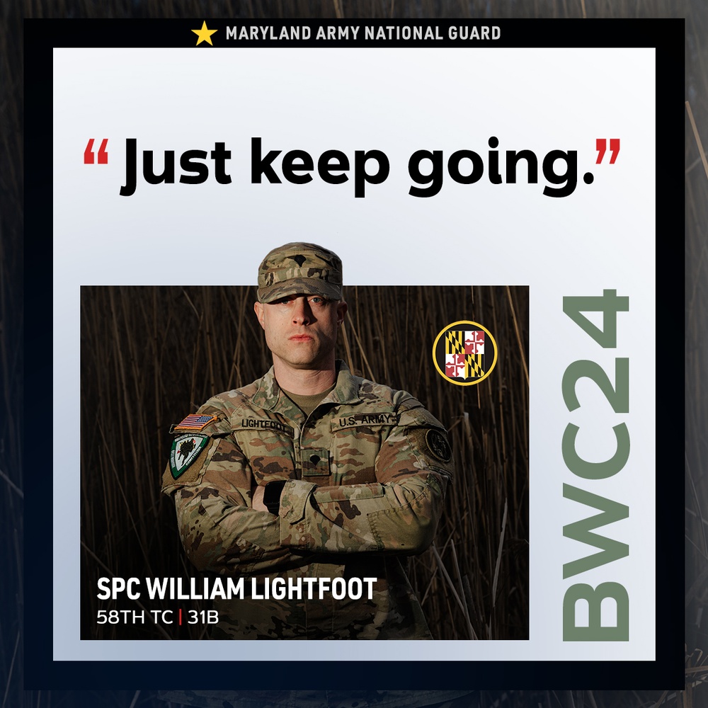 2024 Maryland National Guard Best Warrior Competition - Spc. William Lightfoot