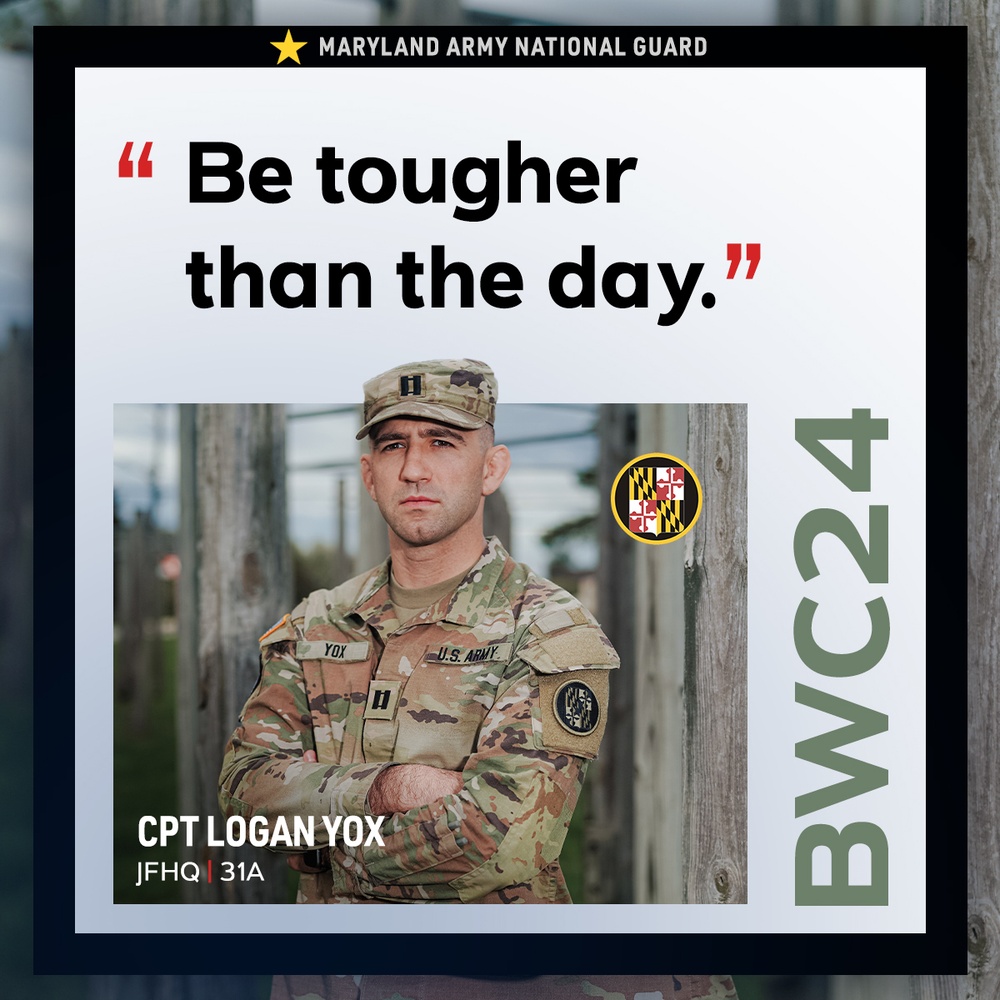 2024 Maryland National Guard Best Warrior Competition - Capt. Logan Yox