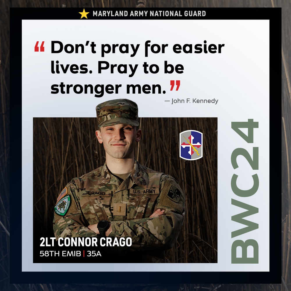 2024 Maryland National Guard Best Warrior Competition - 2nd Lt. Connor Crago