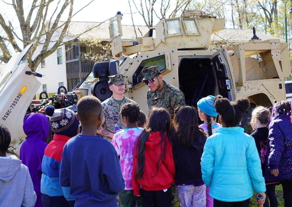 NWS Yorktown hosts Month of the Military Child youth parade