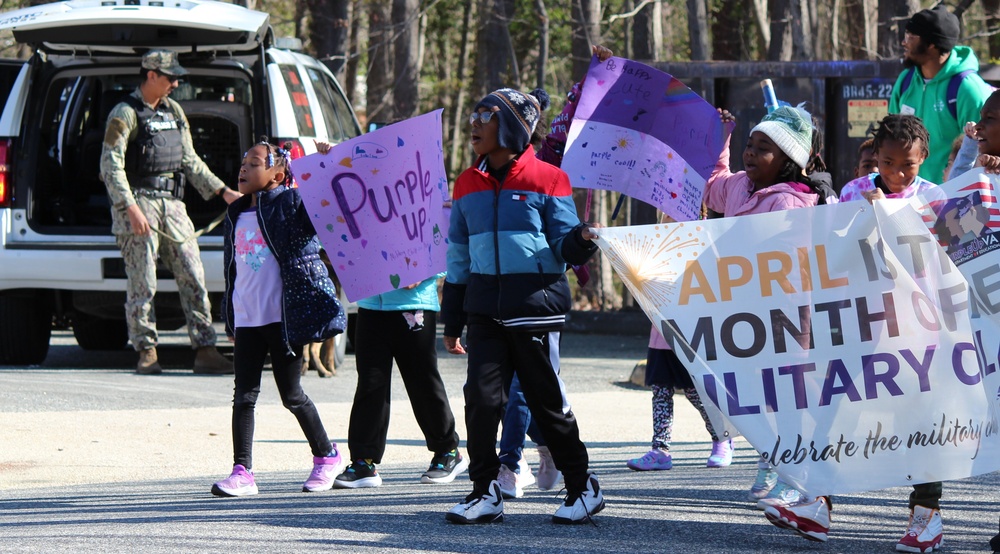 NWS Yorktown hosts Month of the Military Child youth parade