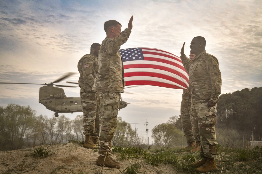 Dvids - Images - Reenlistment With An Adventure In The Sky [image 5 Of 7]