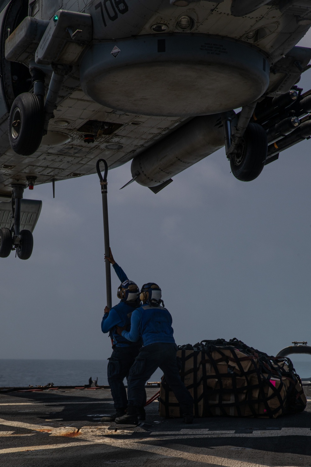 USS Laboon (DDG 58) Conducts Flight Quarters