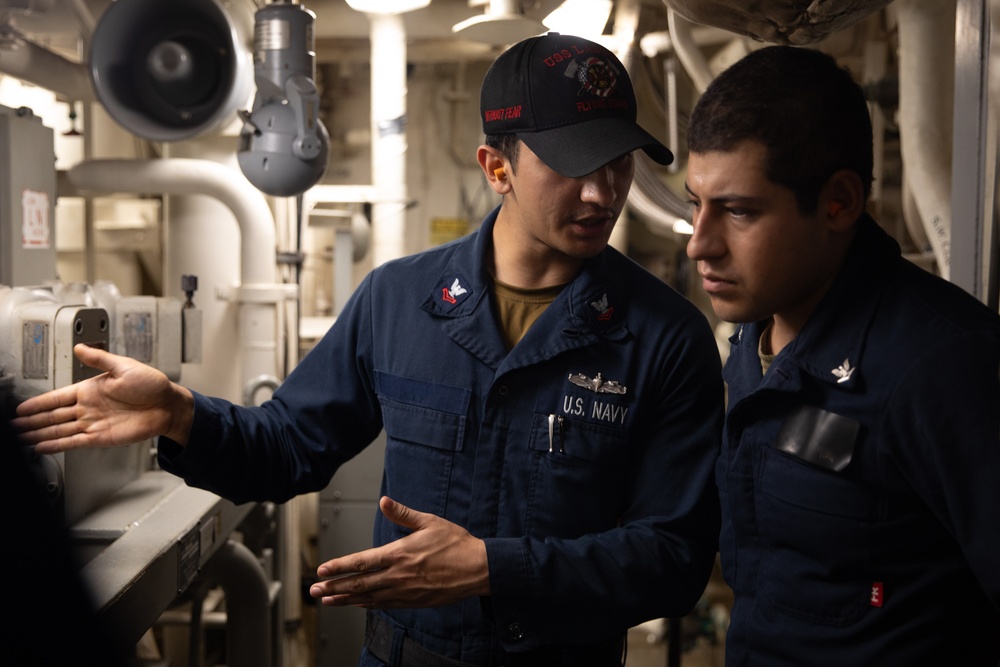 USS Laboon (DDG 58) Conducts Daily Operations