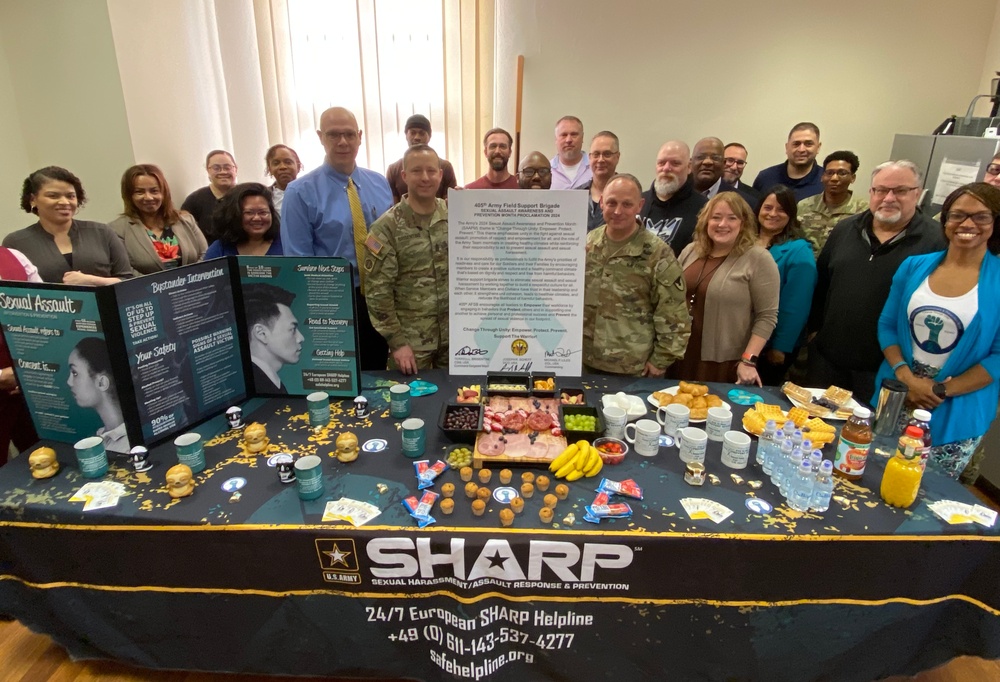 405th AFSB continues to support Army’s goal to eradicate sexual assault, harassment