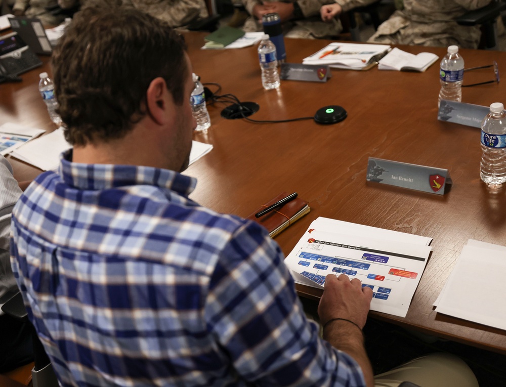 House Armed Services Committee Delegation Visit Task Force 51, 5th Marine Expeditionary Brigade