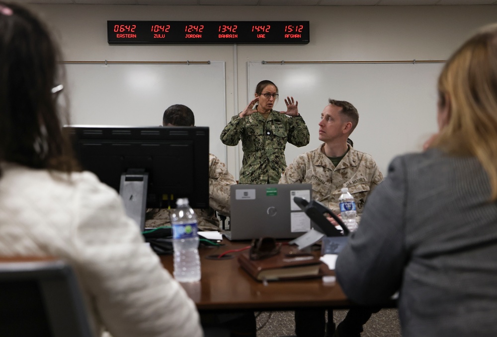 House Armed Services Committee Delegation Visit Task Force 51, 5th Marine Expeditionary Brigade