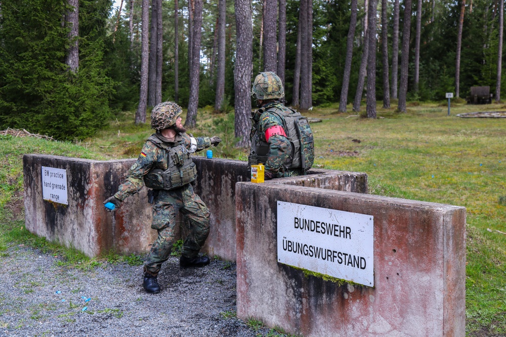 Bundeswehr Priority Window: Hand Grenade Range