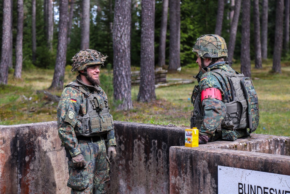 Bundeswehr Priority Window: Hand Grenade Range