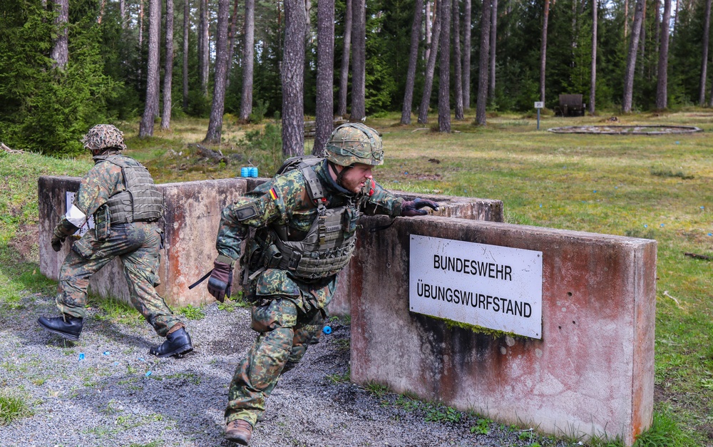 Bundeswehr Priority Window: Hand Grenade Range