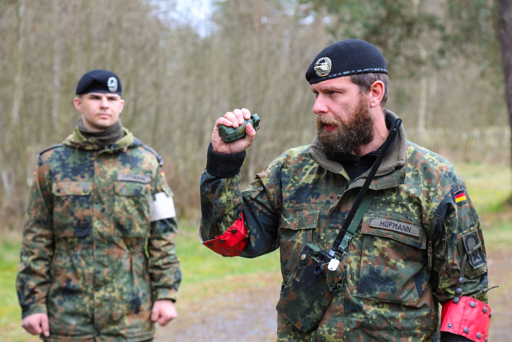 Bundeswehr Priority Window: Hand Grenade Range