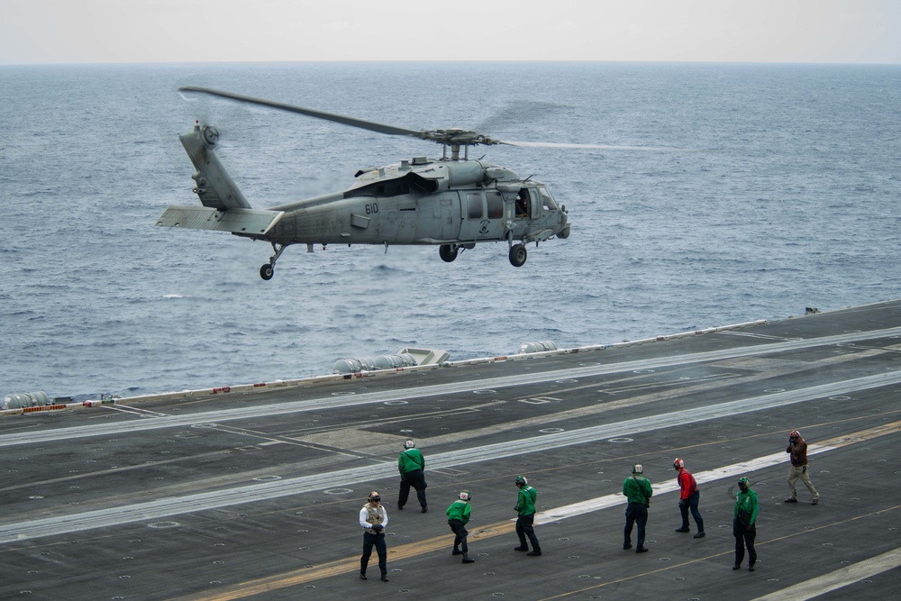 Flight Ops Aboard TR