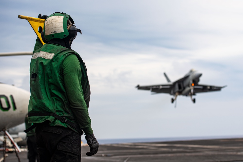 Flight Ops Aboard TR