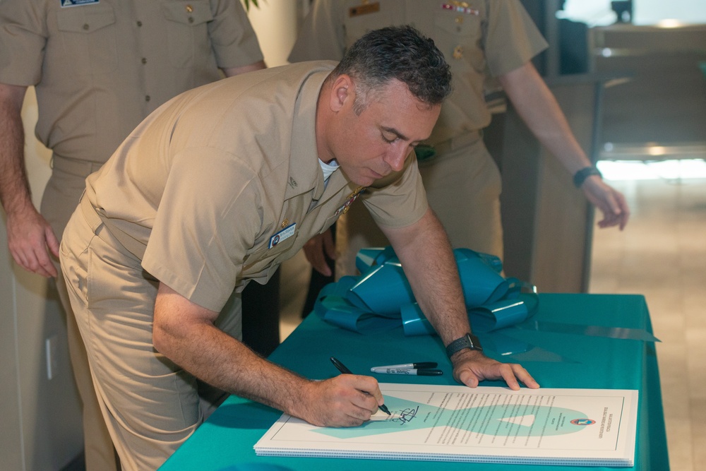 NAS Pensacola-area Leadership Sign Sexual Assault Awareness and Prevention Month Proclamation