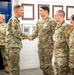 Air Defense Artillery Commandant and Regimental CSM visit 5-4 ADA