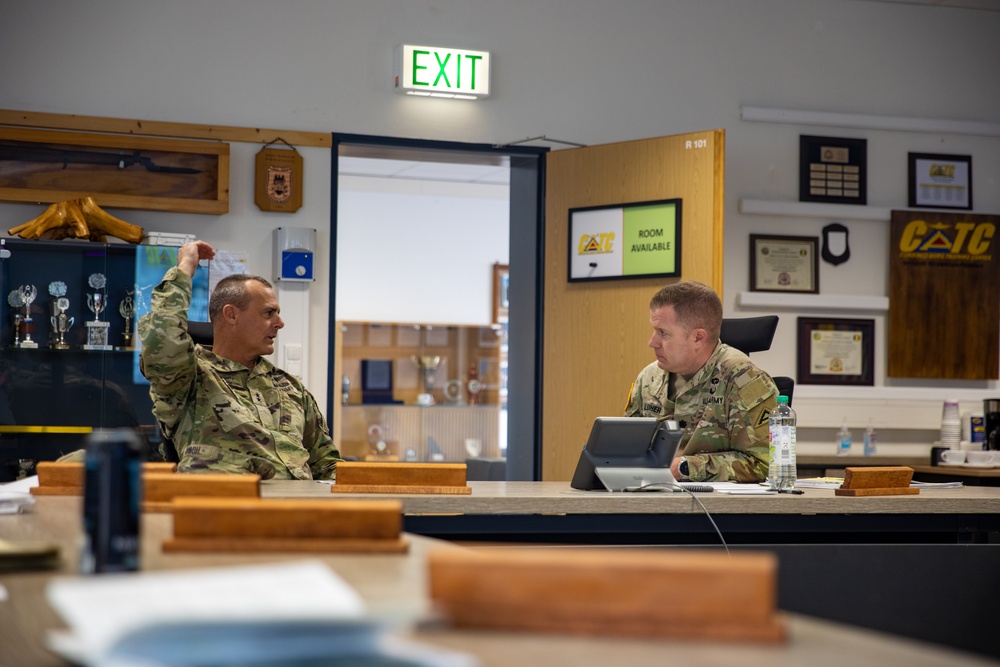 DVIDS - Images - MG Bryan Howay visits the 7th Army Training Command ...