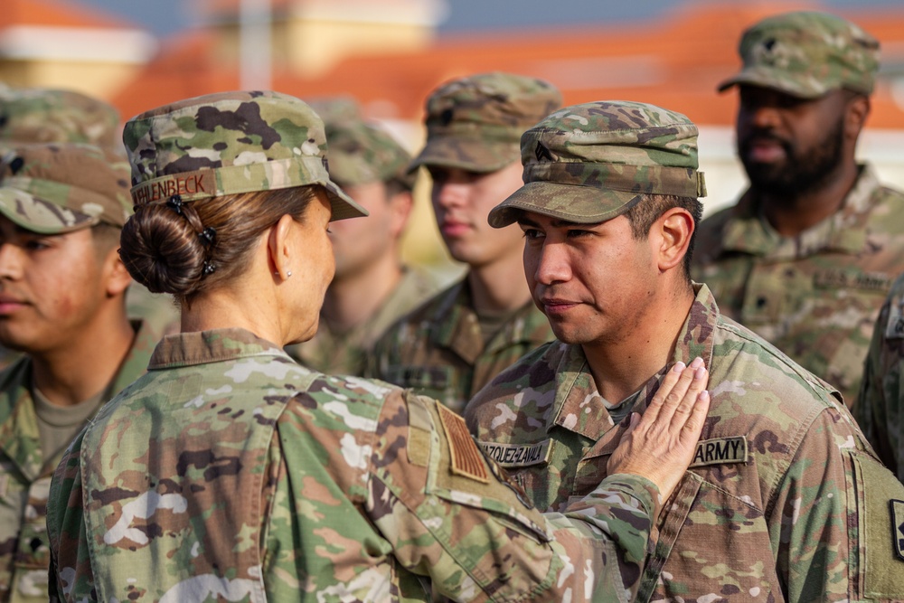 DVIDS - Images - Soldiers of the 1-158 Infantry Regiment receive the ...